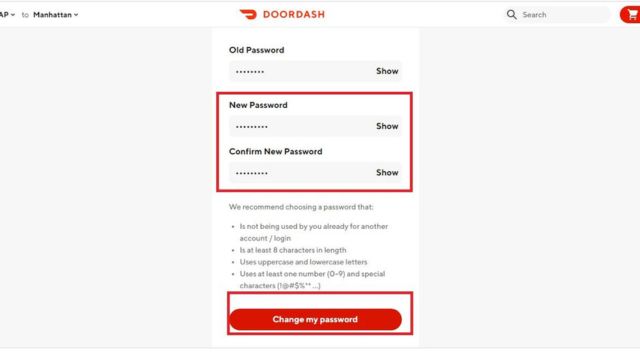 how to fix doordash login error