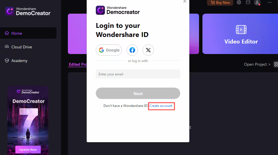 download and install democreator