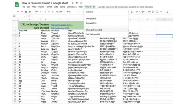 How to password-protect a Google Sheet