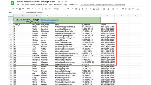 How to password-protect a Google Sheet