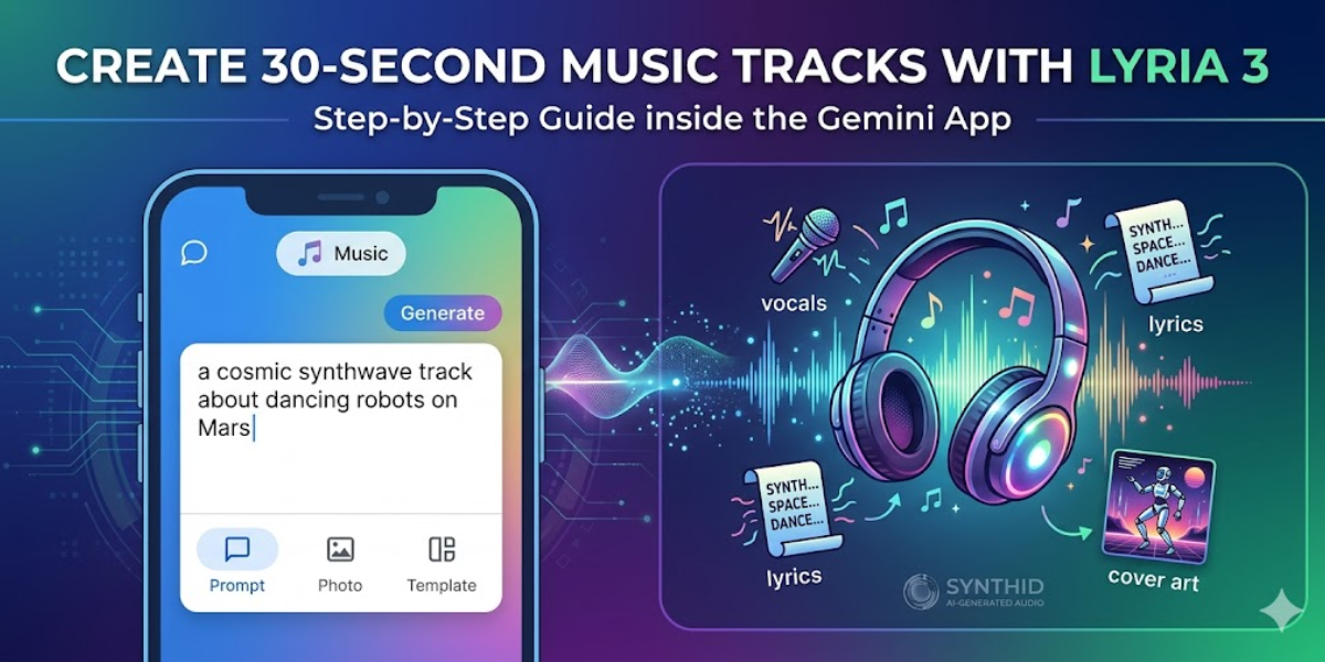 How to Use Gemini AI to Create 30-Second Music Tracks with Lyria 3